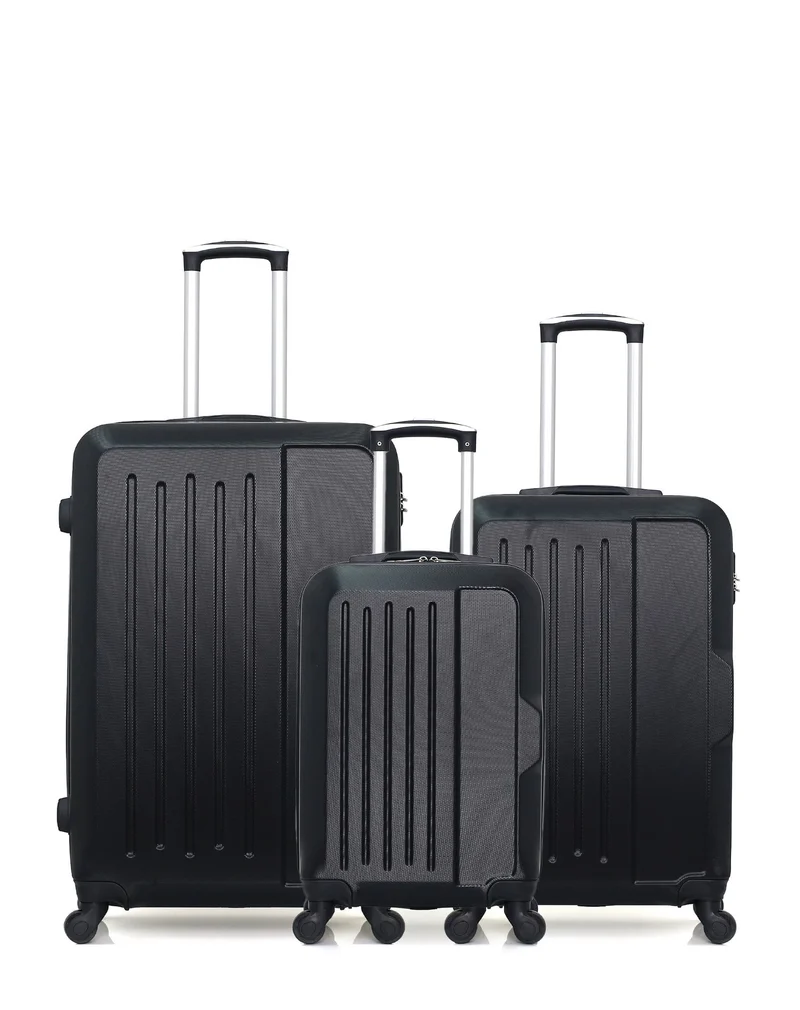 HERO – 3er-Pack – Großer Koffer, mittelgroßer Koffer und Handgepäck VESUVIO