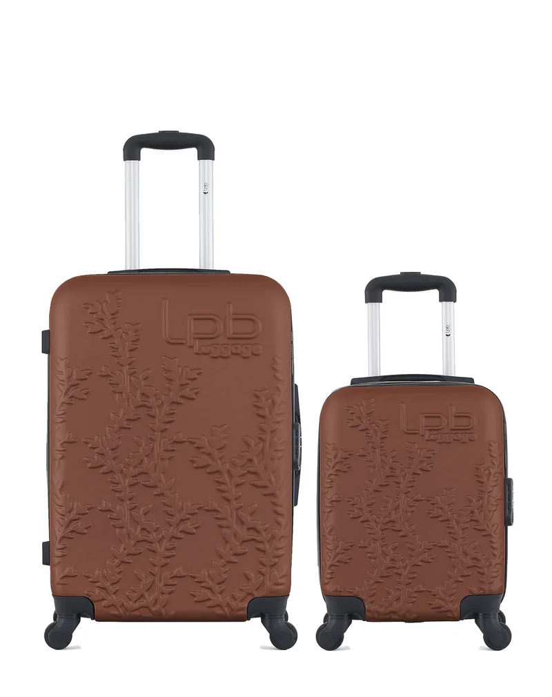 LPB LUGGAGE – 2er-Pack – Mittelgroßer Koffer und Handgepäck XXS NAIS