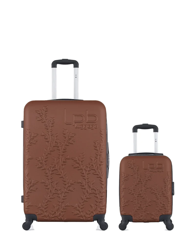 LPB LUGGAGE – 2er-Pack – Großer Koffer und Handgepäck XXS NAIS
