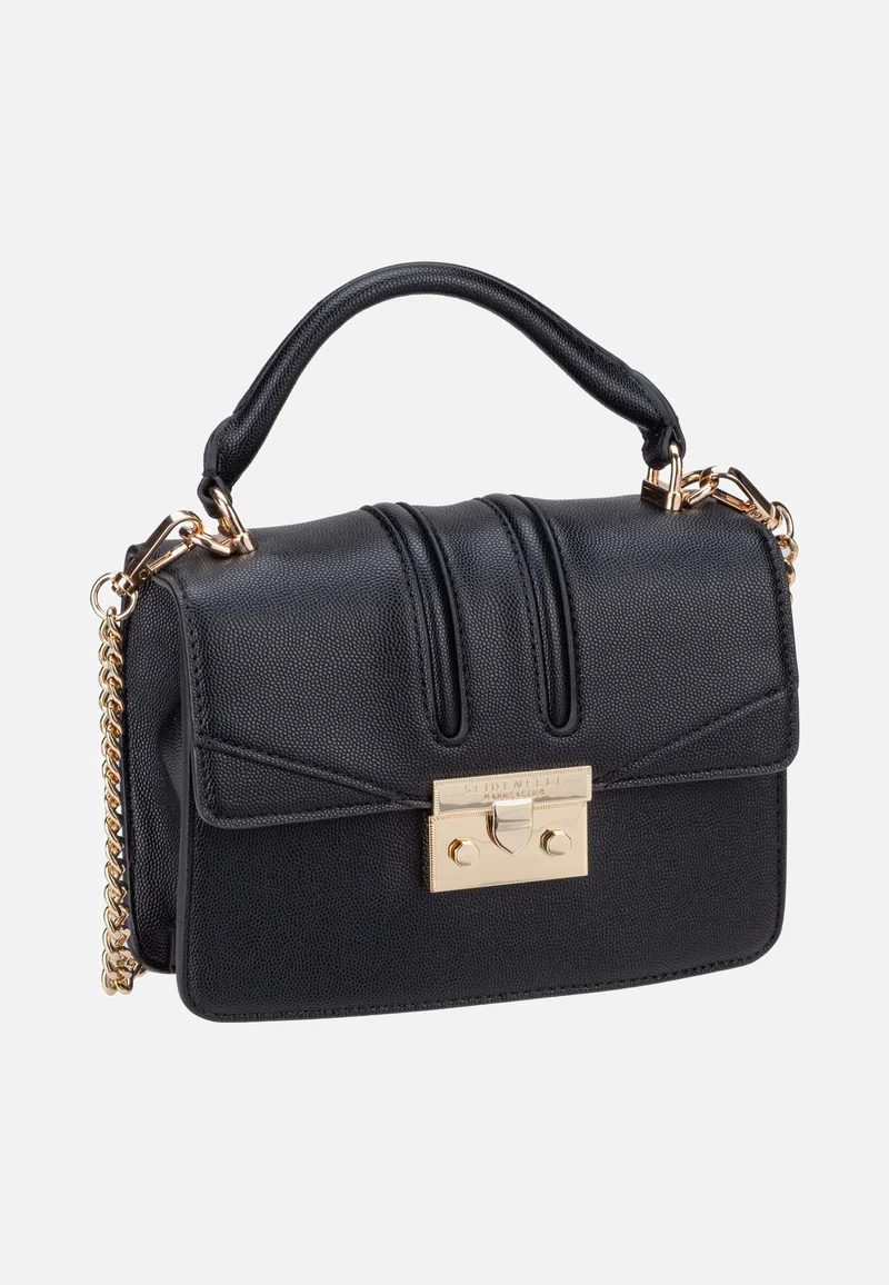 Roros Top Handle Black/Gold - Abendtasche