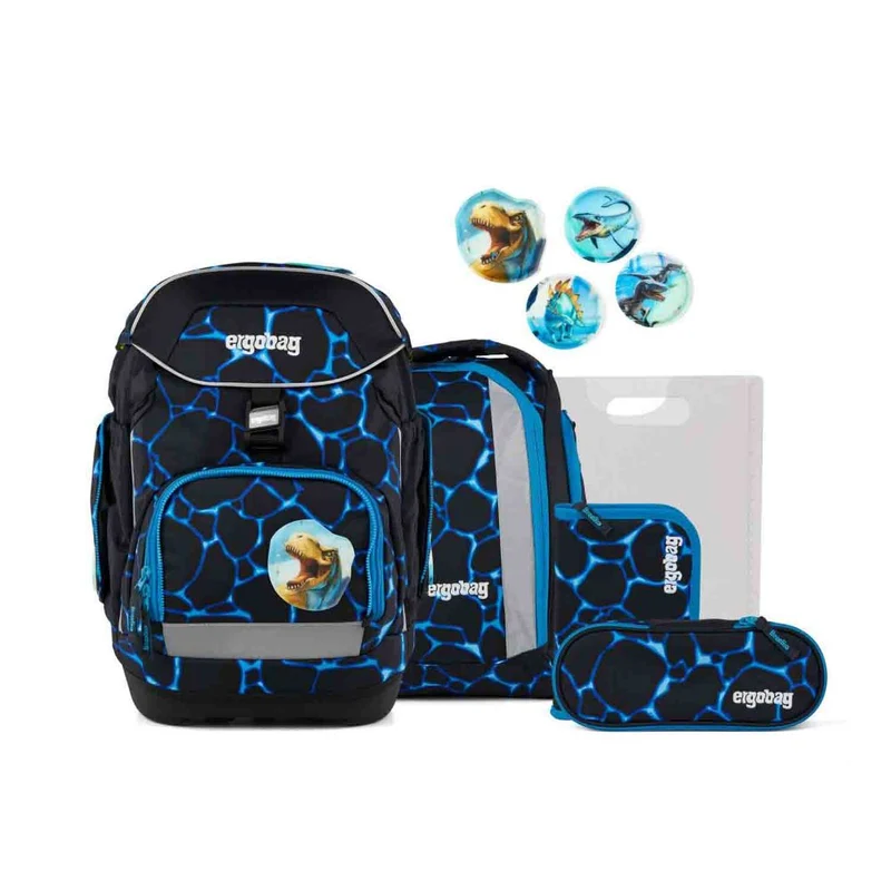 Ergobag Pack Bärassic Garden Color Flash Edition Schulrucksack Set 6tlg.