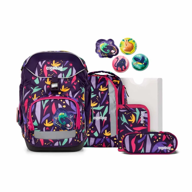 Ergobag Pack AmBärzonas Lumi Edition Schulrucksack Set 6tlg.