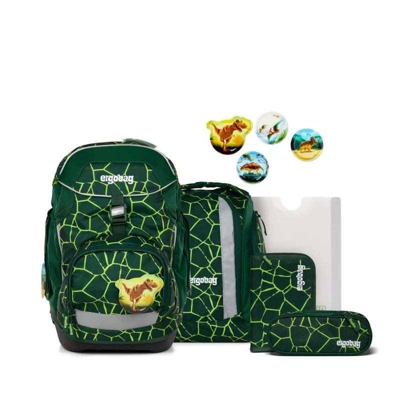 Ergobag Pack BärRex Schulrucksack Set 6tlg.