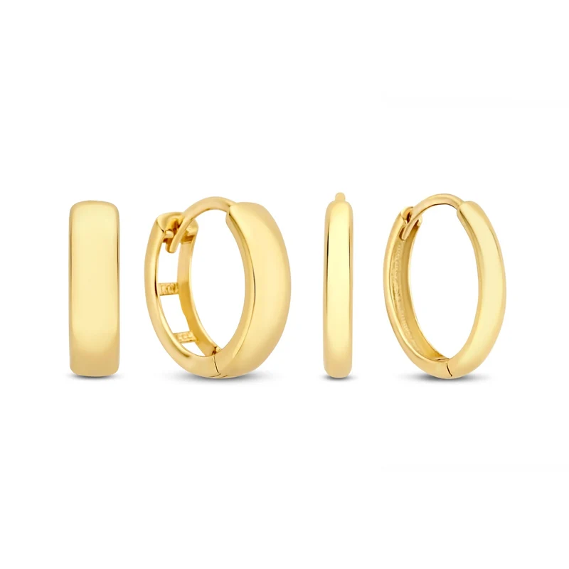 Isabel Bernard Cadeau d'Isabel 14 Karat | Gold Ohrringe Set IB90147
