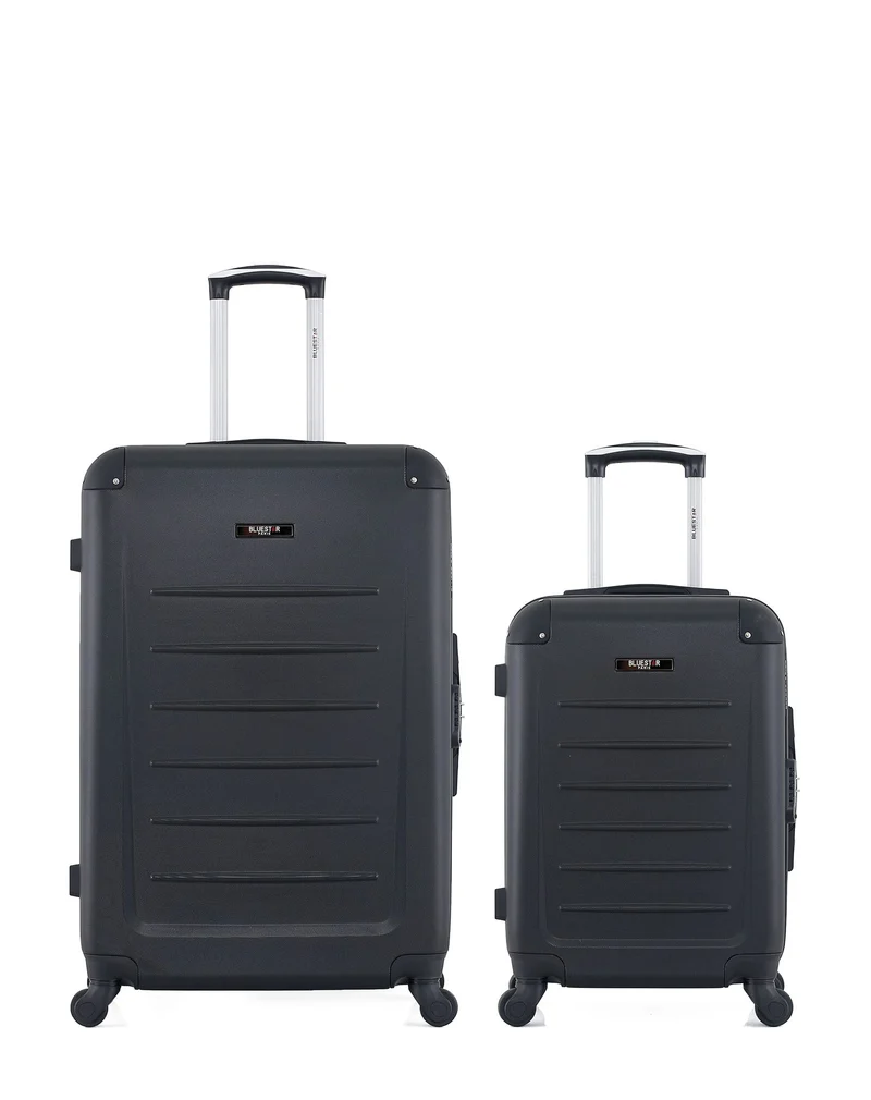 BLUESTAR – 2er-Pack – Großer Koffer und Handgepäck OPERA
