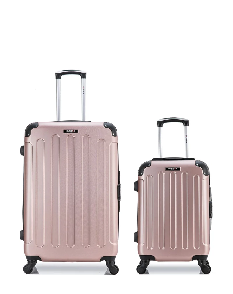BLUESTAR – 2er-Pack – Großer Koffer und Handgepäck MADRID