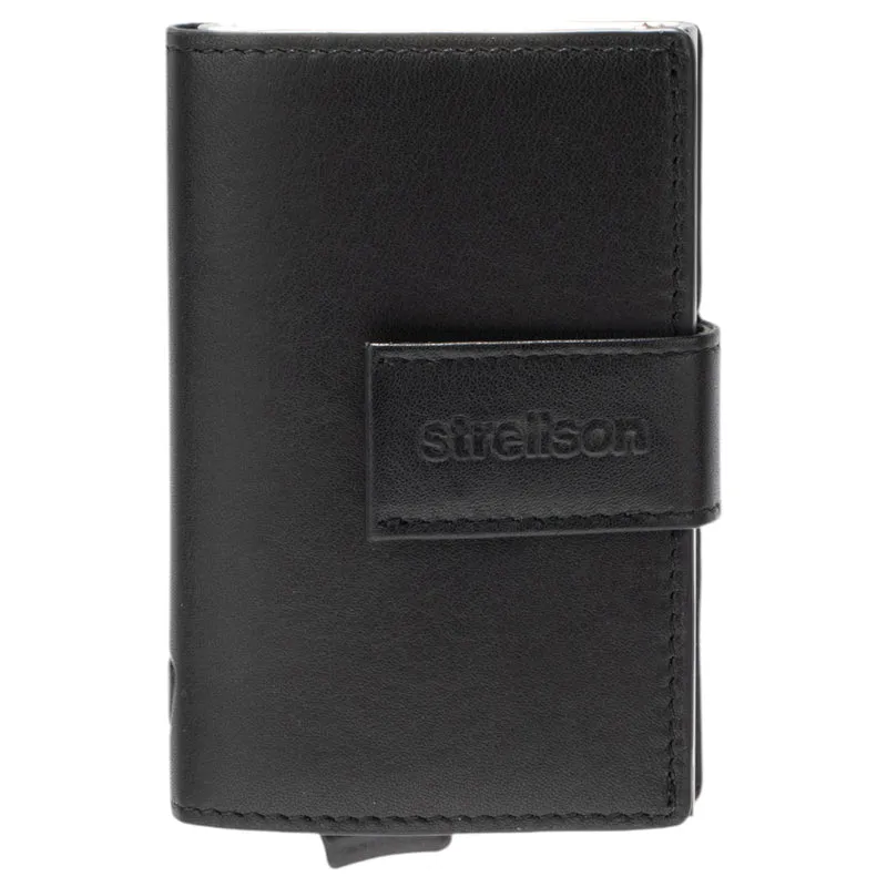 Strellson Carter c-Two E-Cage - Kreditkartenetui 6cc 10 cm RFID (black)