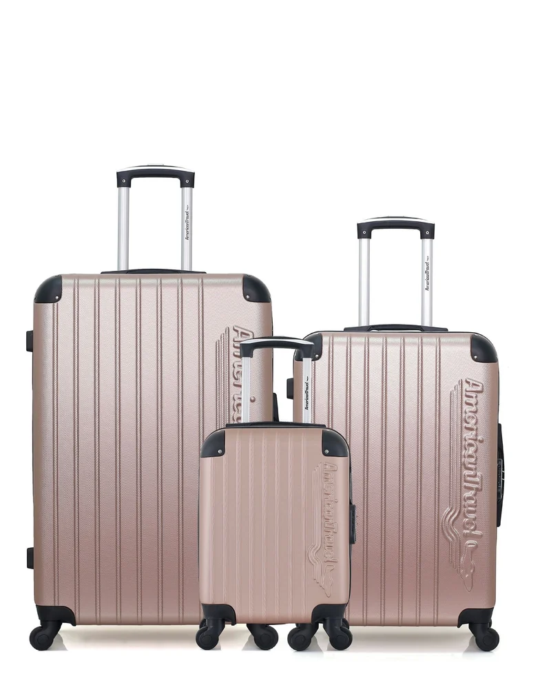 3er-Pack – Großer Koffer, mittelgroßer Koffer und Handgepäck XXS BUDAPEST