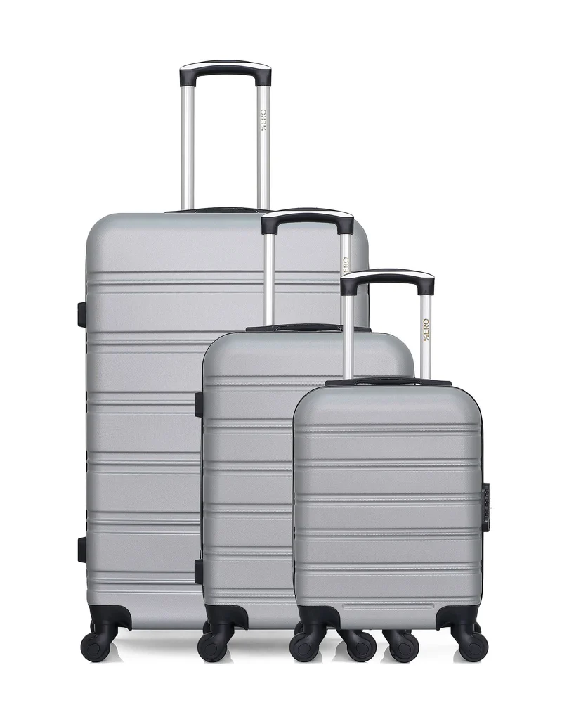 HERO – 3er-Pack – Großer Koffer, Handgepäck und Handgepäck XXS RENOSO
