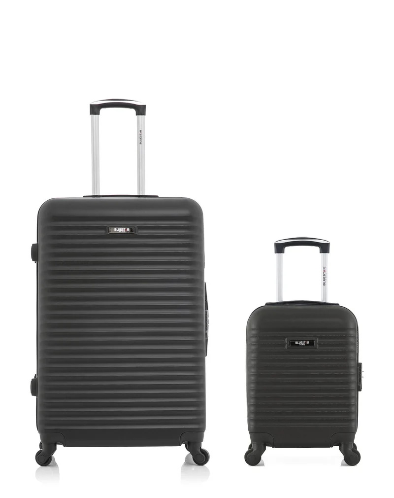 BLUESTAR - 2er-Pack - Großer Koffer und Handgepäck XXS BRAZILIA