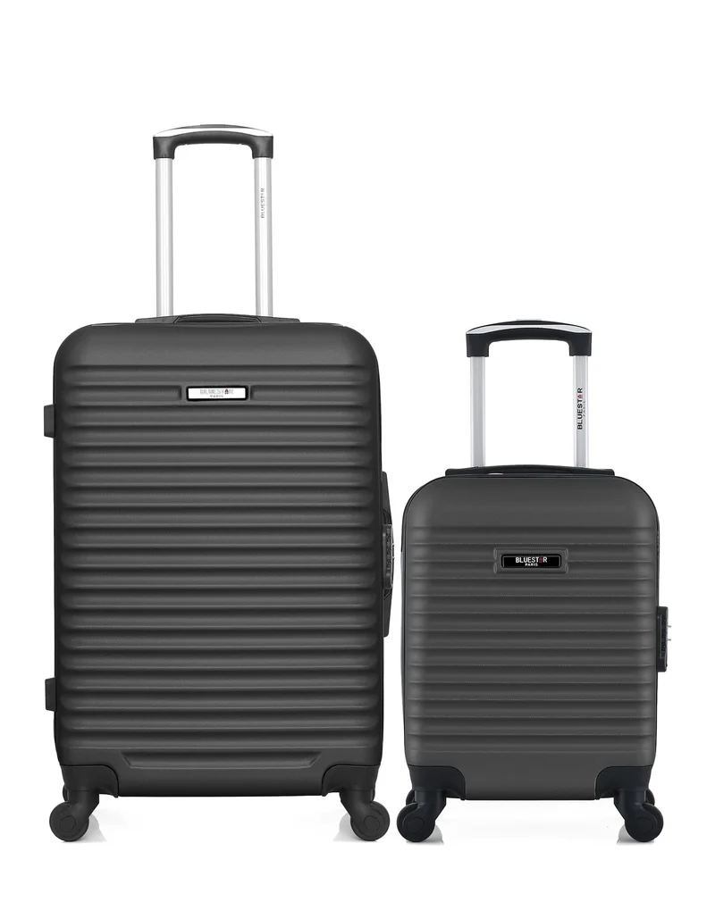 BLUESTAR – 2er-Pack – Mittelgroßer Koffer und Handgepäck XXS BRAZILIA