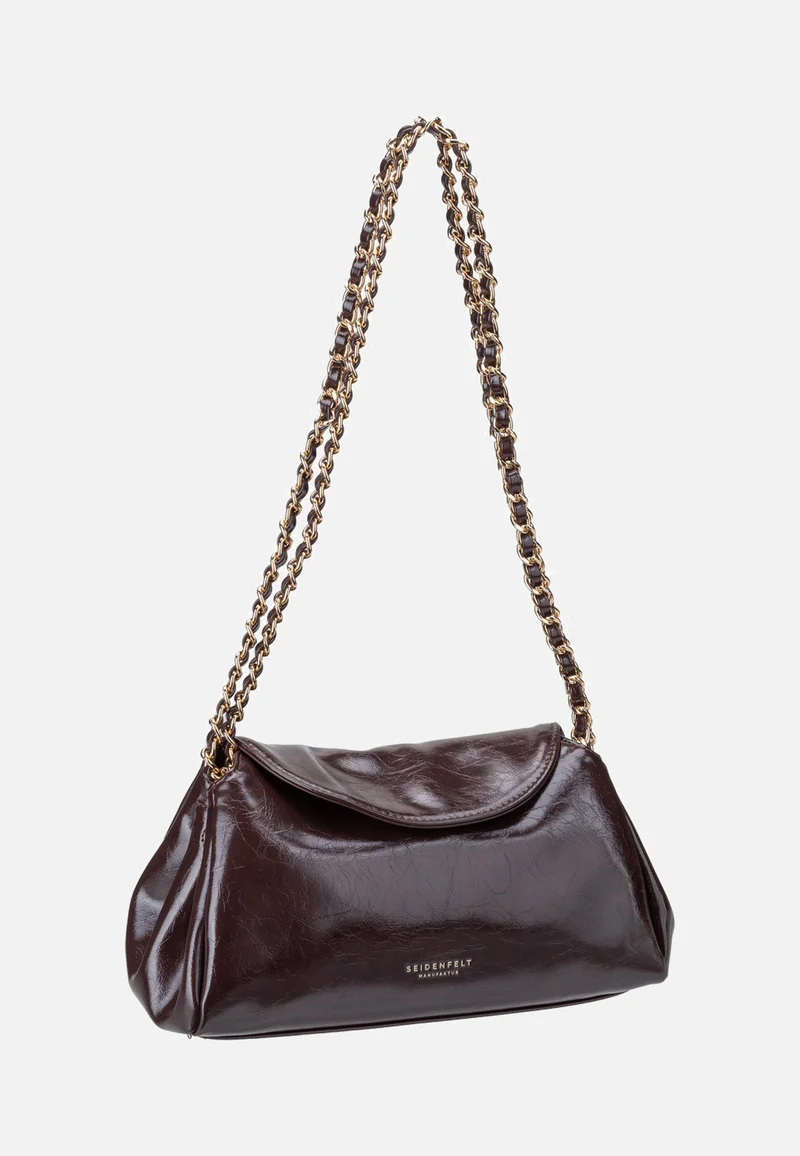 Loimaa Handbag Dark Brown - Schultertasche