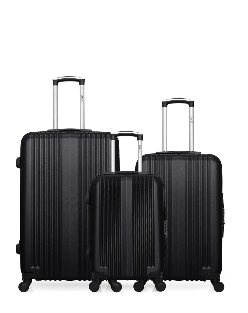 HERO – 3er-Pack – Großer Koffer, mittelgroßer Koffer und Handgepäck LIPARI