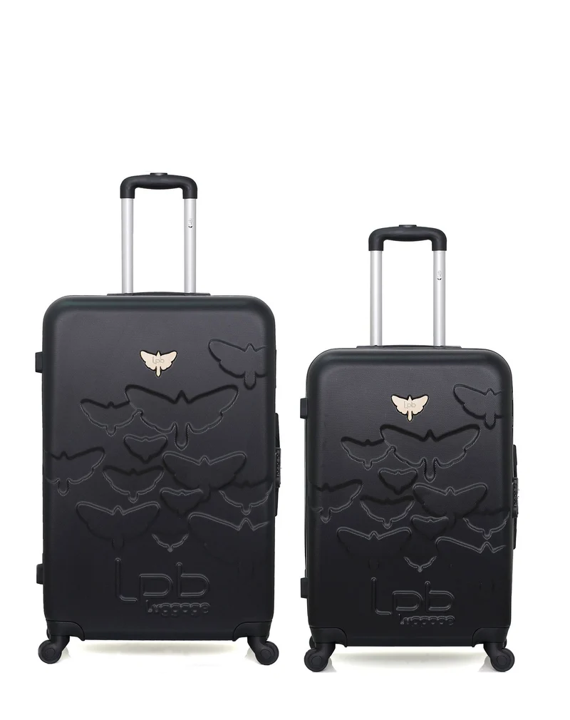 LPB LUGGAGE – 2er-Pack – Großer Koffer und mittelgroßer Koffer AELYS