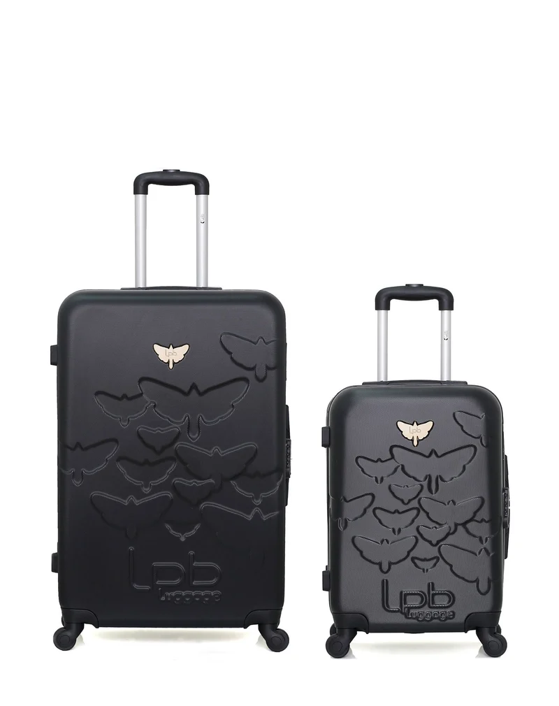 LPB LUGGAGE – 2er-Pack – Großer Koffer und Handgepäck AELYS
