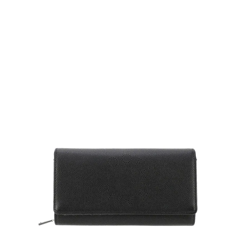 JOOP! Jeans Giro Europa Schwarze Druckknopf Brieftasche 4130000901900