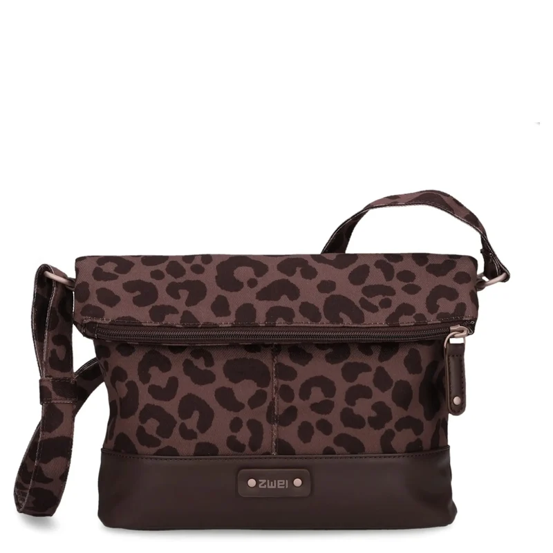 zwei Olli OT6 - Schultertasche 20/29 cm (leo-brown)