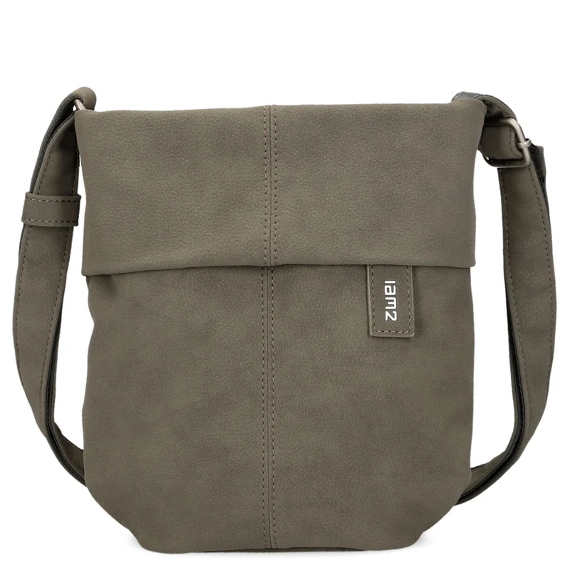 zwei Mademoiselle M45 - Schultertasche 22 cm (nubuk-mud)