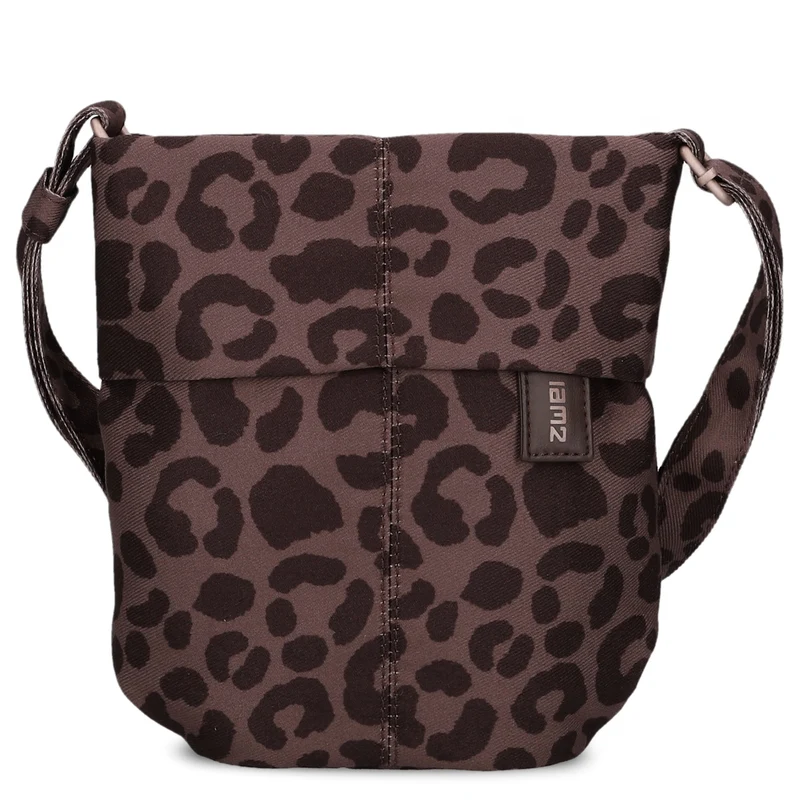 zwei Mademoiselle M45 - Schultertasche 22 cm (leo-brown)