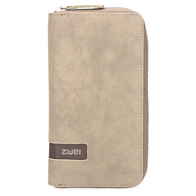 zwei Mademoiselle MW2 - Geldbörse 15cc 20 cm (nubuk-mud)