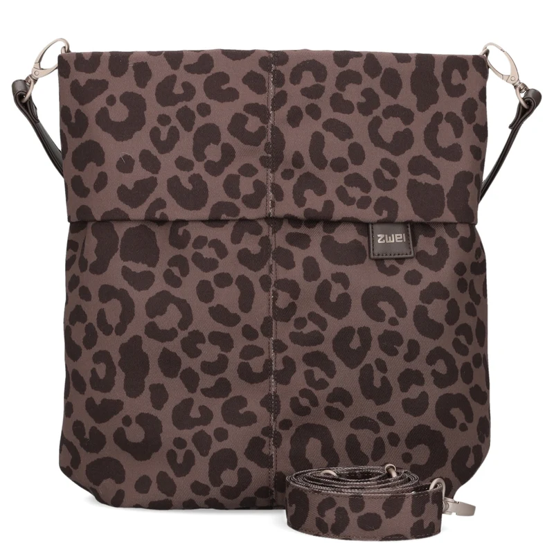 zwei Mademoiselle M12 - Schultertasche 32 cm (leo-brown)
