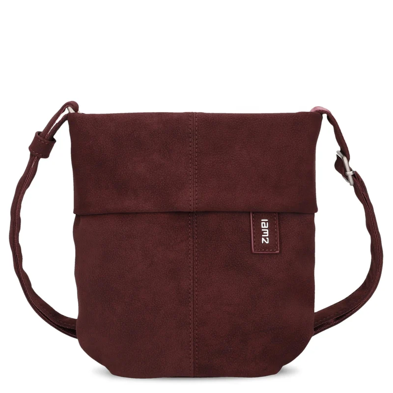 zwei Mademoiselle M45 - Schultertasche 22 cm (nubuk-bordeaux)