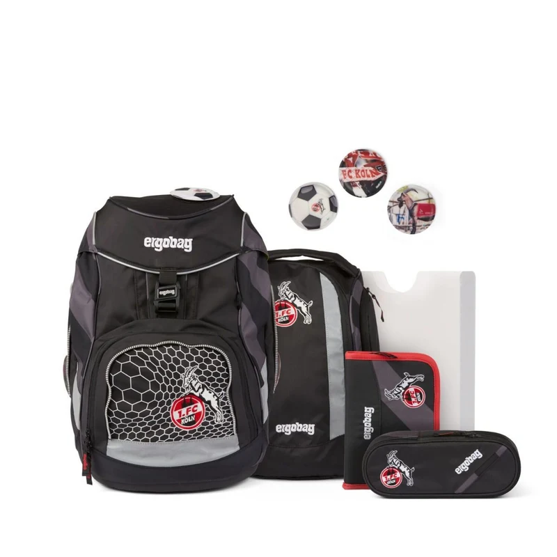 Ergobag Pack DomstürmBär Limited Edition Schulrucksack Set 6tlg.