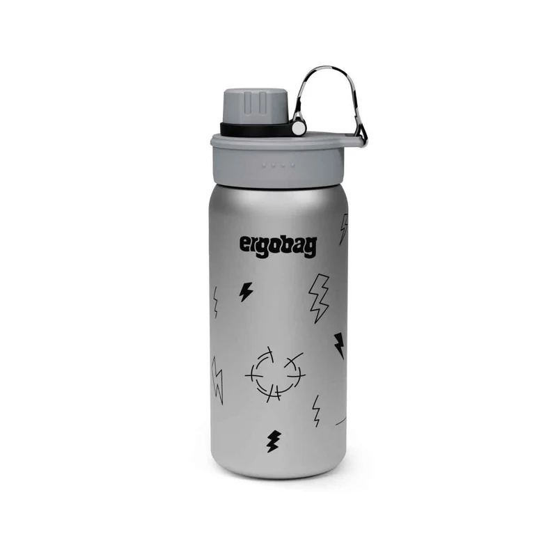 Ergobag Edelstahl Trinkflasche Gewitter 0,5 l