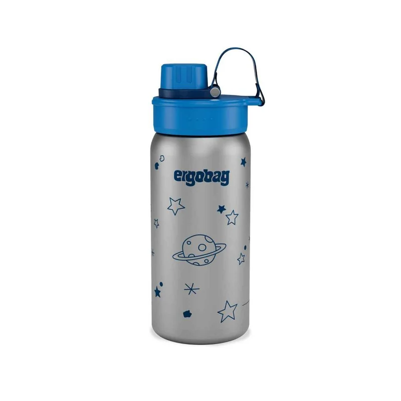 Ergobag Edelstahl Trinkflasche Sterne 0,5 l