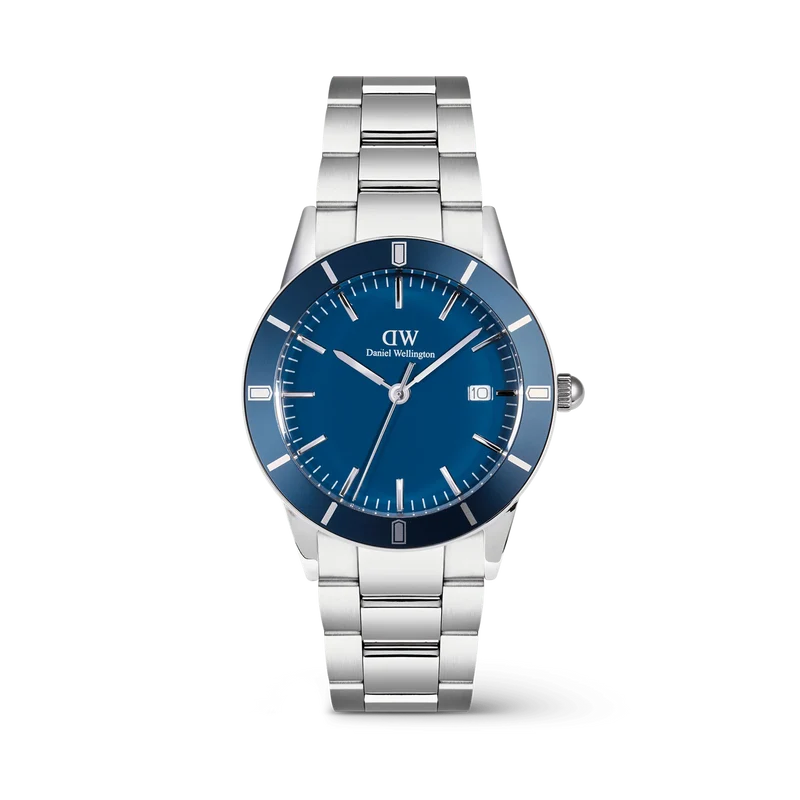 Daniel Wellington Iconic Paradigma Blu Arctic Enamel Herrenuhr DW00100820