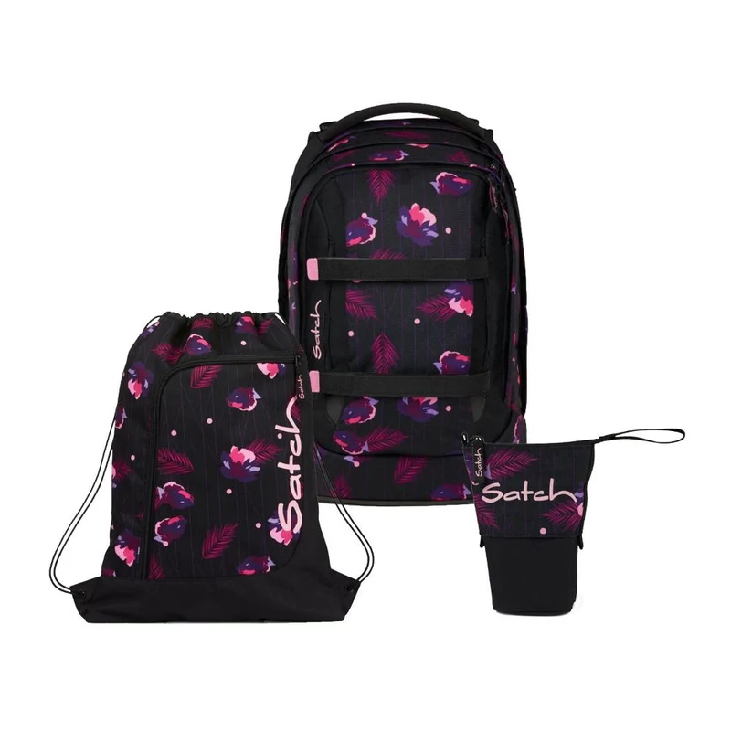 Satch Pack Mystic Nights Pencil Slider Light Edition Schulrucksack Set 3tlg.