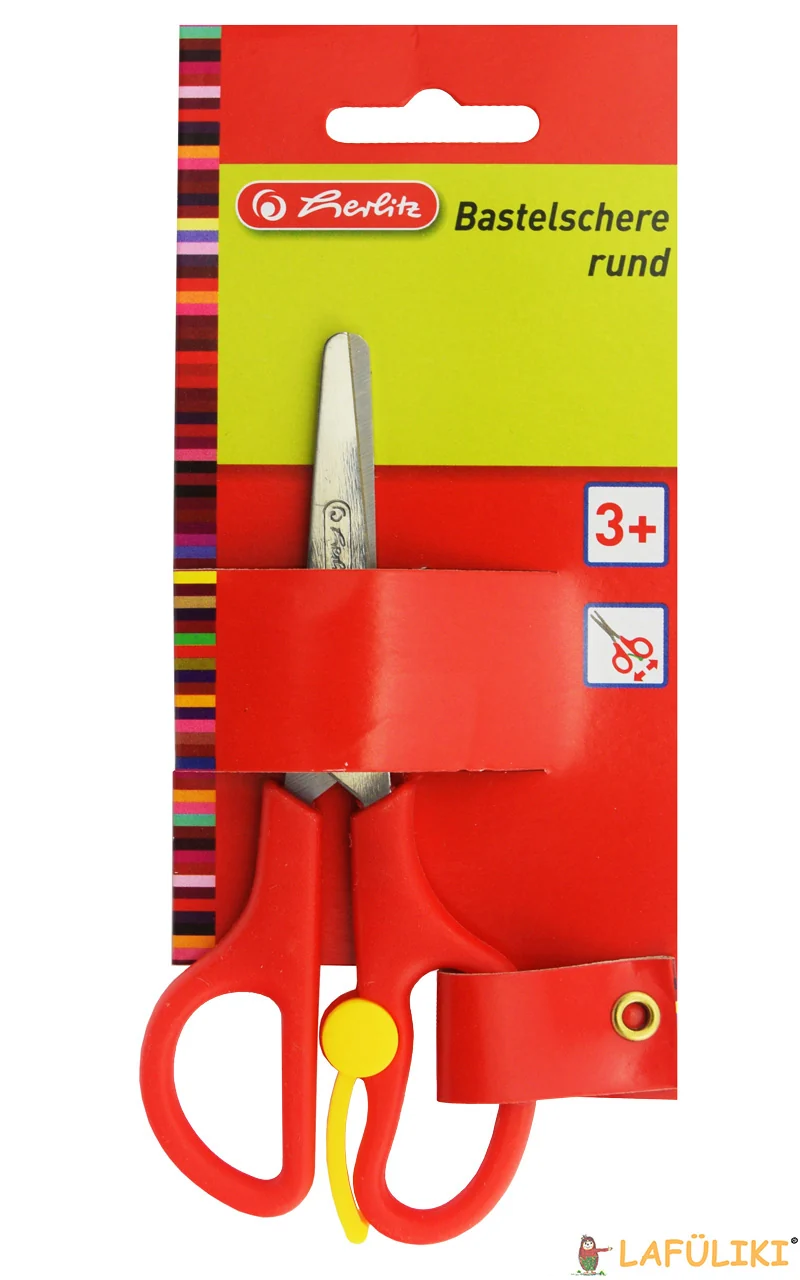 Rechtshänder Bastelschere mit Feder 13cm