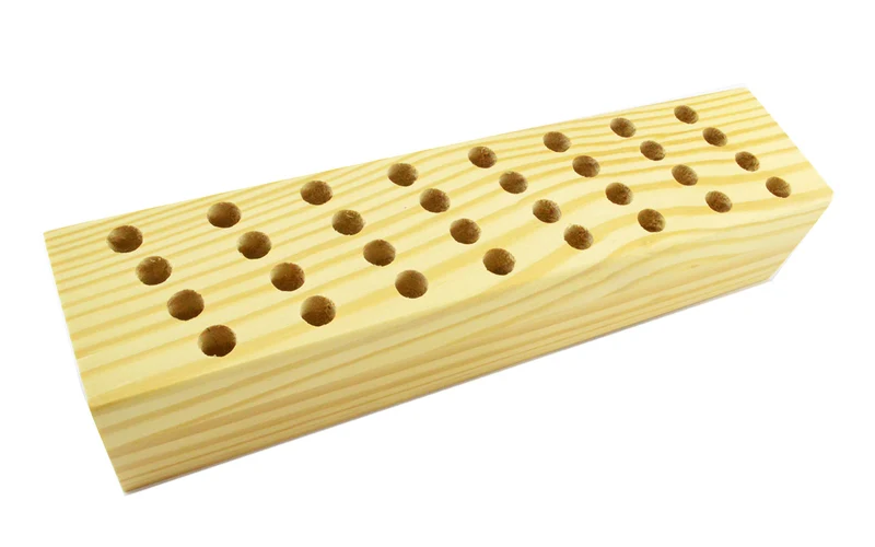 Scherenständer aus Holz für 32 Scheren