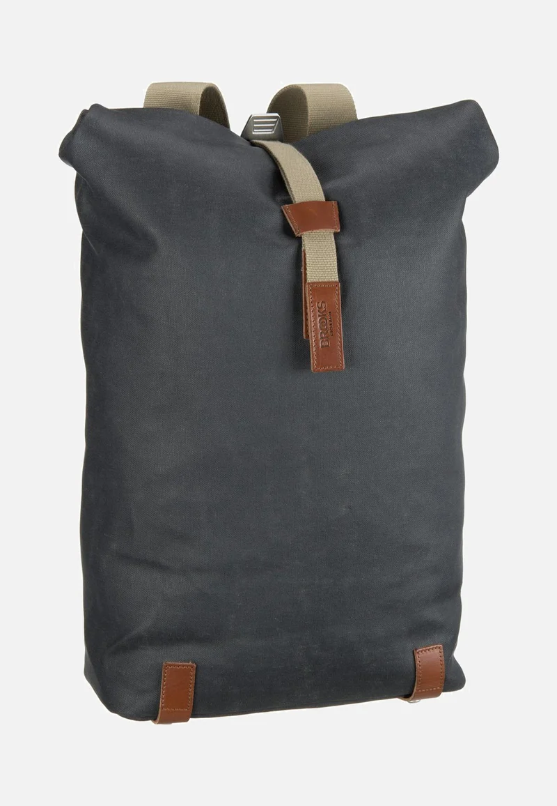 Pickwick Cotton Canvas 26 L Grey - Rolltop Rucksack