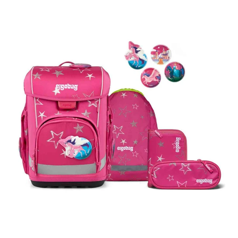 Ergobag Cubo Light SternzauBär Schulranzen Set 5tlg.