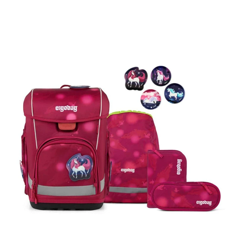 Ergobag Cubo Light MondzauBär Schulranzen Set 5tlg.