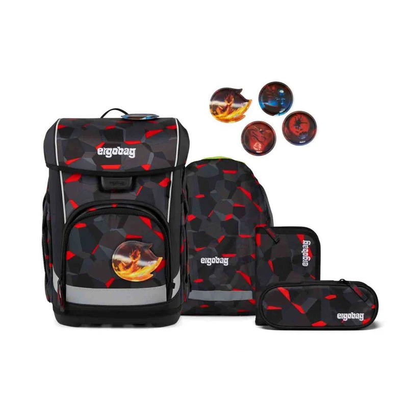 Ergobag Cubo Light TaekBärdo Schulranzen Set 5tlg.