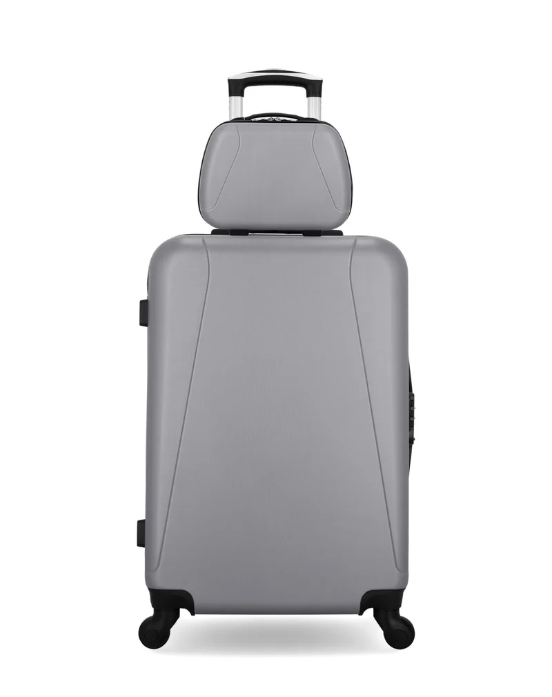 HERO – 2er-Pack: Mittelgroßer Koffer und Kosmetikoffer LANZAROTE