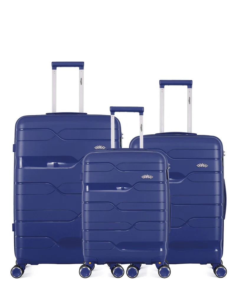 OBAGO – 3er-Pack: Großer Koffer, mittelgroßer Koffer und Handgepäck PEGASE