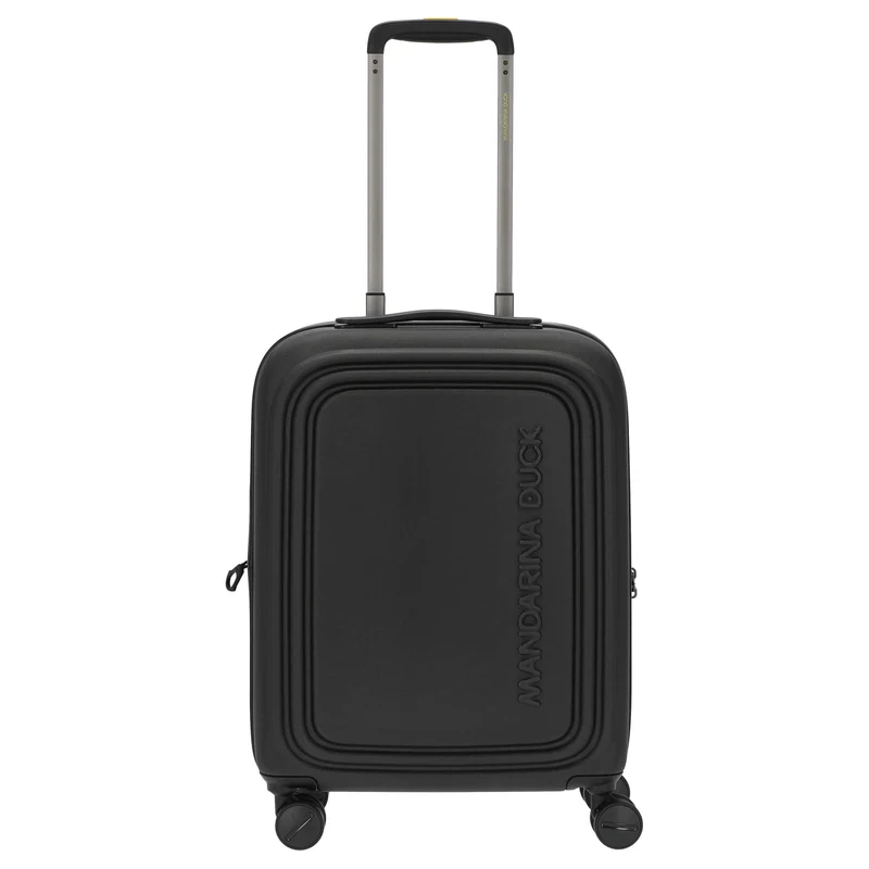 Mandarina Duck Logoduck+ - 4-Rollen-Kabinentrolley 52 cm erw. (black)
