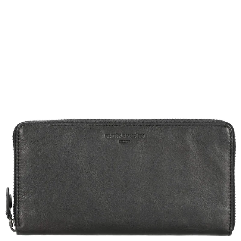 aunts & uncles Grandmas Luxury Club Cynthia - Geldbörse 13cc 20 cm RFID (black smoke)