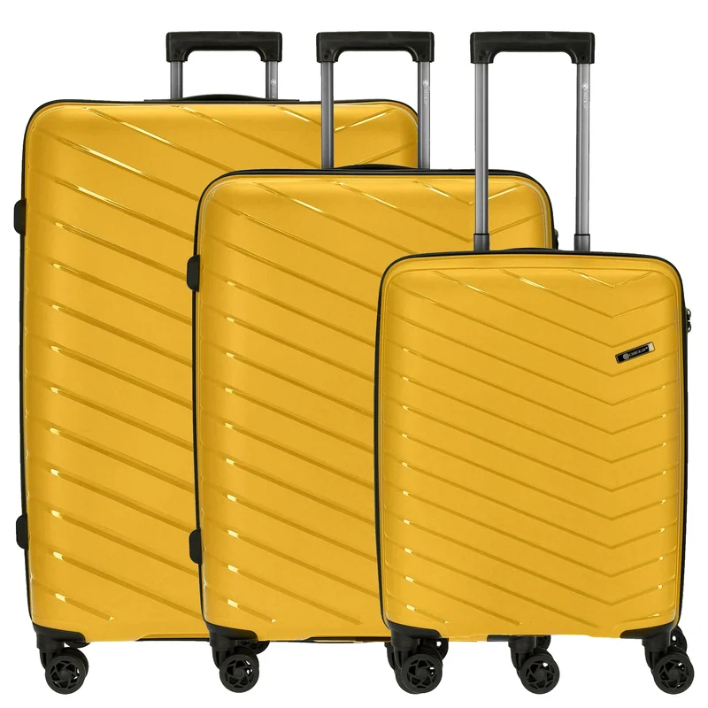CHECK.IN Orlando - Trolley-Set 3tlg. (gelb)
