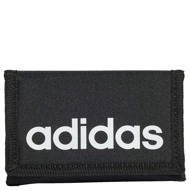 adidas Linear - Geldbörse 3cc 13 cm (black/black/white)