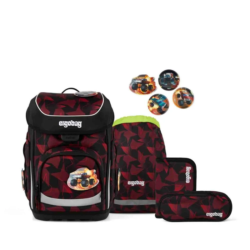 Ergobag Cubo UnaufhaltBär Schulranzen Set 5tlg.