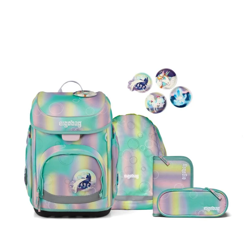 Ergobag Cubo ZauBärwelt Reflex Edition Schulranzen 5tlg.
