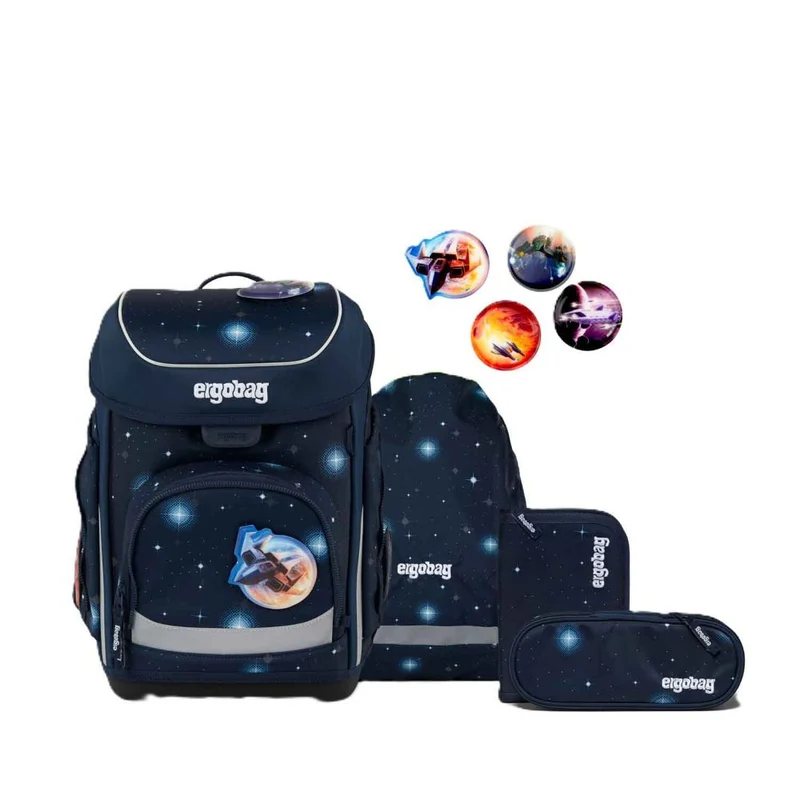 Ergobag Cubo KoBärnikus Reflex Edition Schulranzen Set 5tlg.