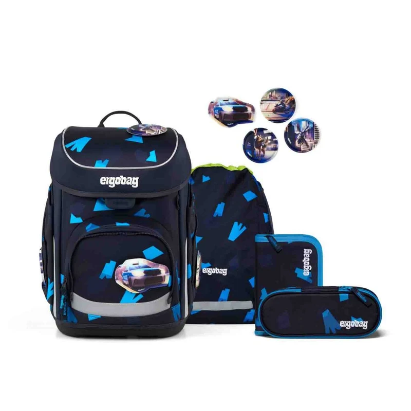 Ergobag Cubo VerfolgBärjagd Schulranzen Set 5tlg.