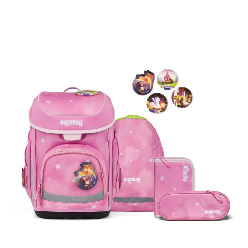 Ergobag Cubo WolkenzauBär Schulranzen Set 5tlg.