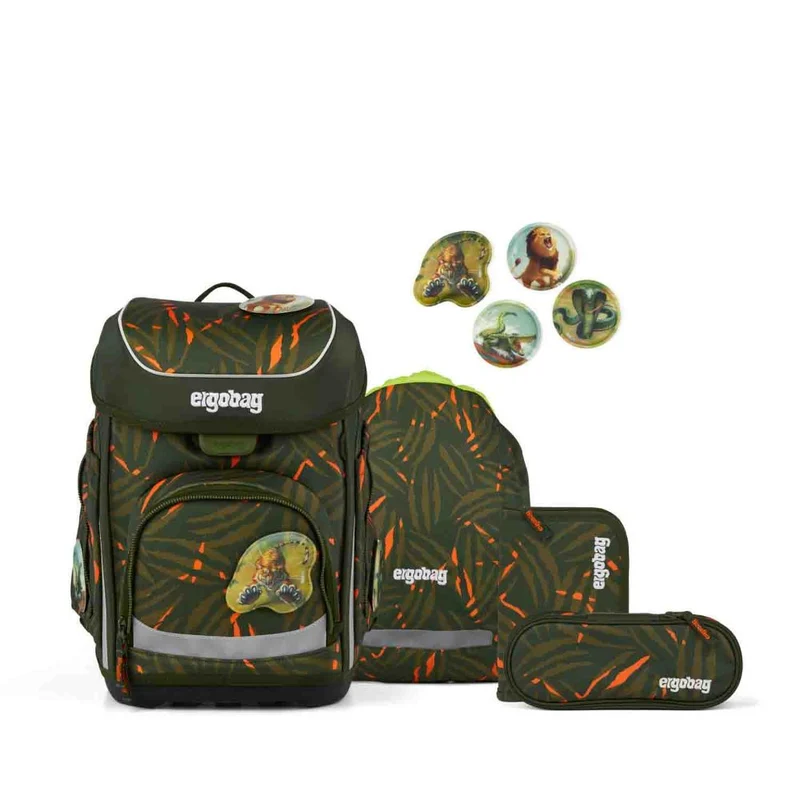 Ergobag Cubo ExBärdition Schulranzen Set 5tlg.