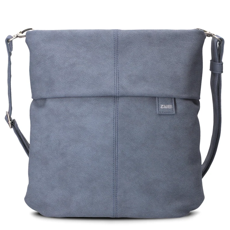 zwei Mademoiselle M12 - Schultertasche 32 cm (nubuk-sky)